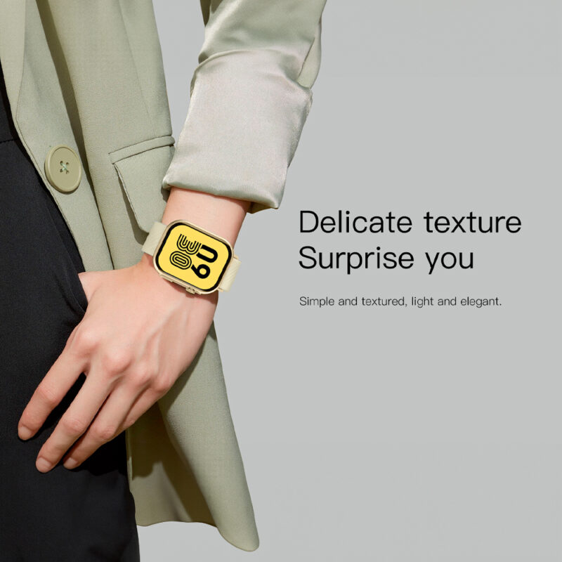 Relógio Smartwatch Zwear Zw03 Tela 2.3 pol. Amarelo