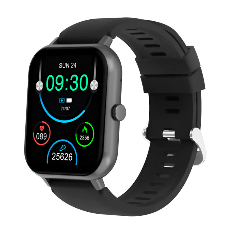 Relógio Smartwatch Bluetooth Zwear Tela 1.83 pol. Preto