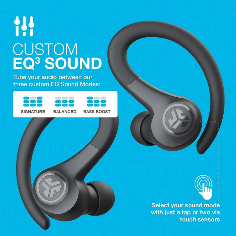 Fone Ouvido Sem Fio Jlab Go Air Sport Bluetooth 5.1 Grafite