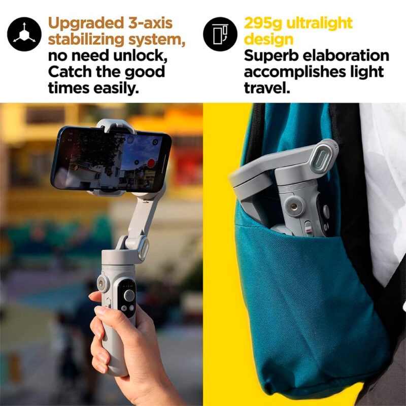 Estabilizador Aochuan Smart X Pro Gimbal para Smartphone