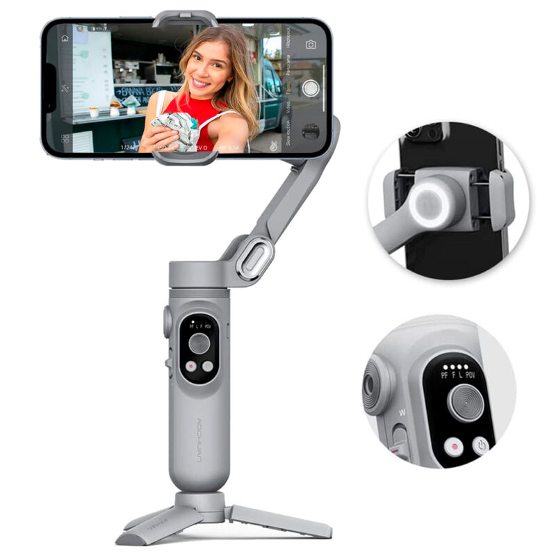 Estabilizador Aochuan Smart X Pro Gimbal para Smartphone