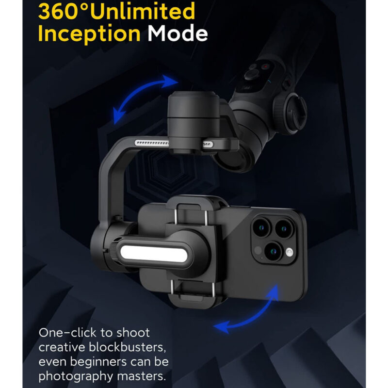 Estabilizador Aochuan Smart S2 Gimbal para Smartphone