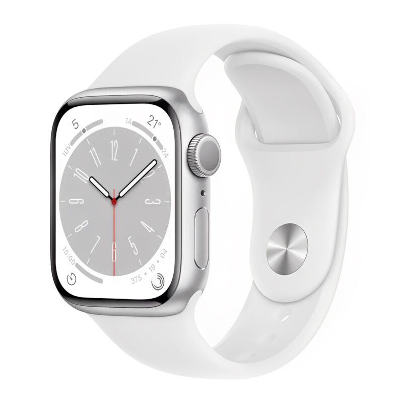 Apple Watch Series 8 41mm Pulseira Esportiva Prata