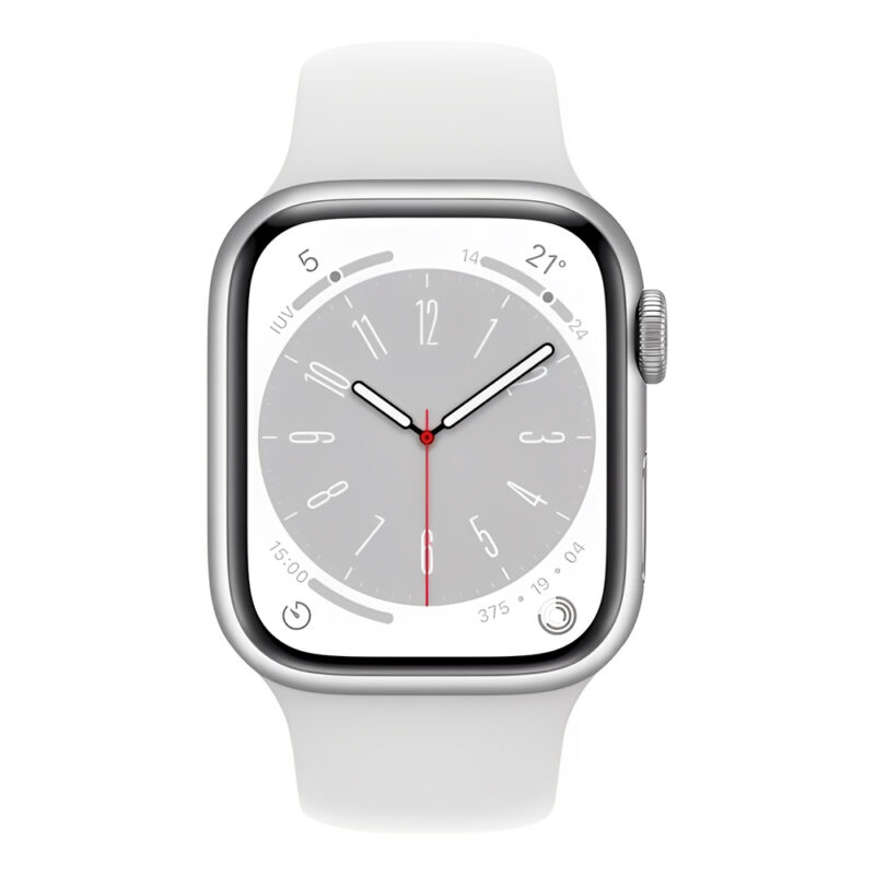 Apple Watch Series 8 41mm Pulseira Esportiva Prata