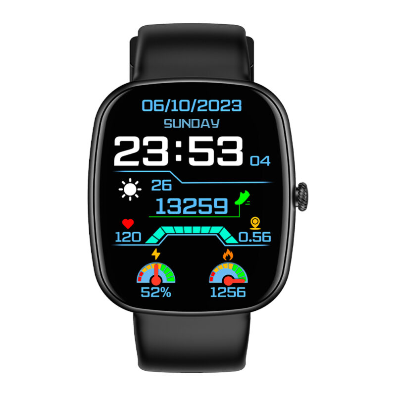 Relógio Smartwatch Bluetooth Zwear Z139 Tela 1.83' Preto