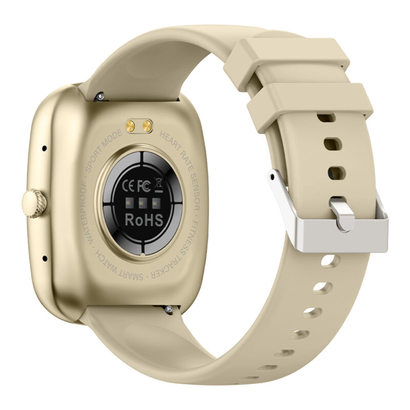 Relógio Smartwatch Bluetooth Zwear Z139 Tela 1.83' Gold