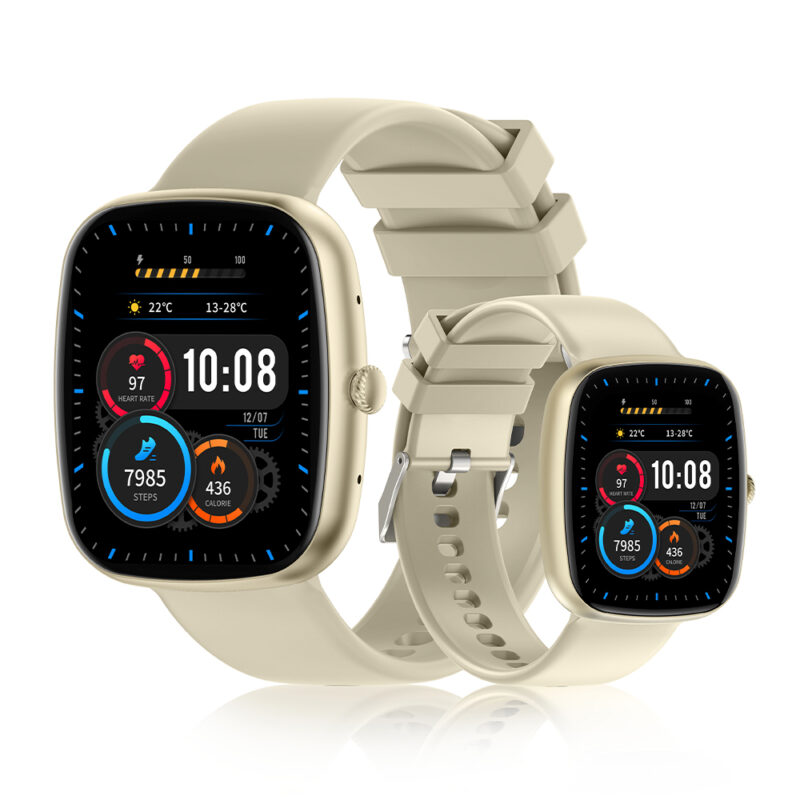 Relógio Smartwatch Bluetooth Zwear Z139 Tela 1.83' Gold