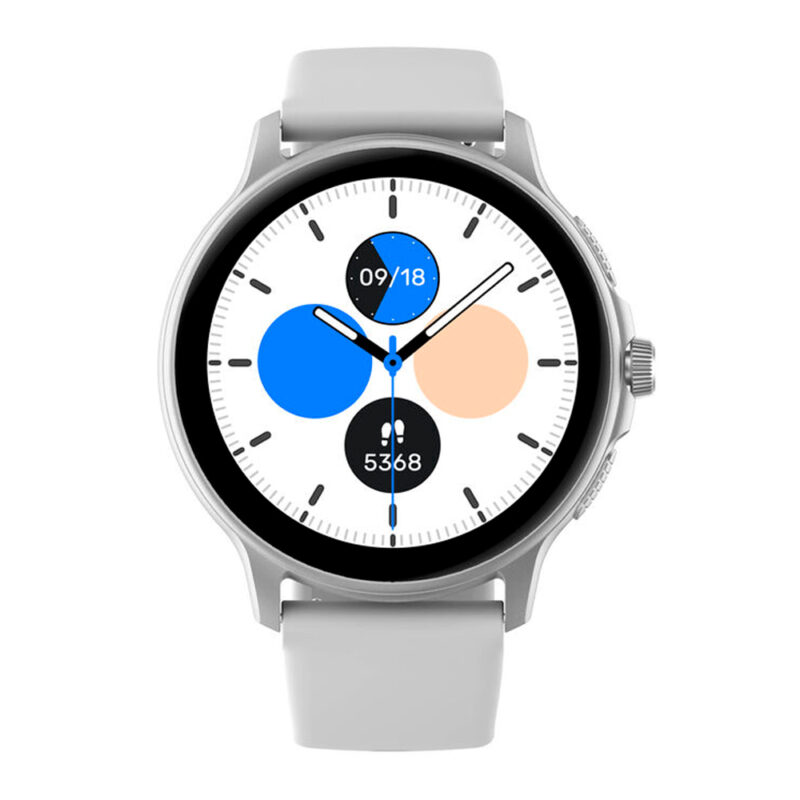 Relógio Smartwatch Zwear Z121 BT 5.3 Tela 1,4 pol Prata
