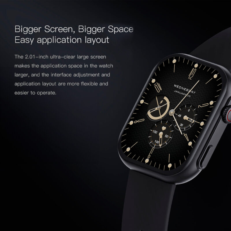 Relógio Smartwatch Bluetooth Zwear Zl80b Pro Preto