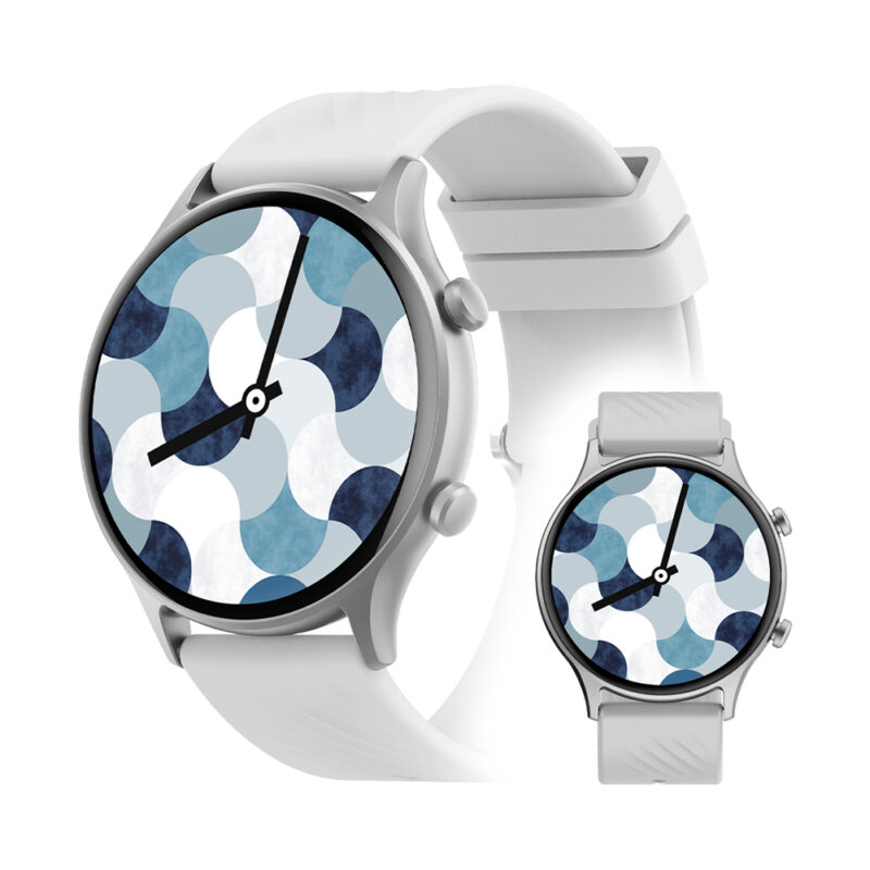 Relógio Smartwatch Bluetooth Zwear Zl73j Tela 1,3' Prata
