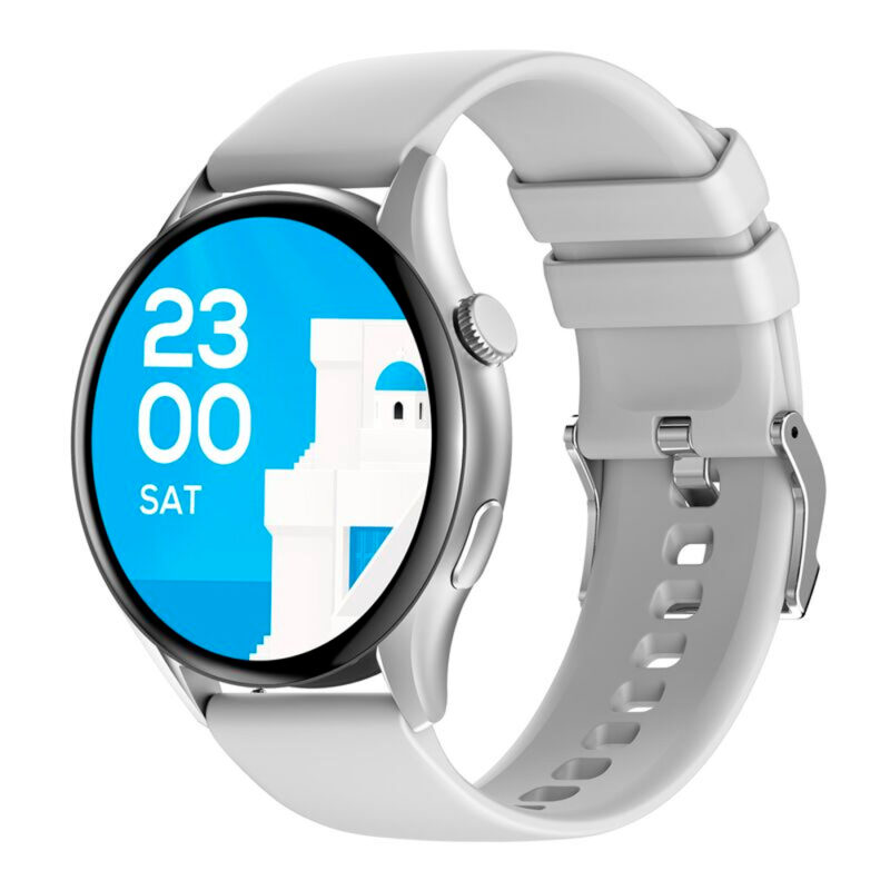 Relógio Smartwatch Bluetooth Zwear Zl66cj Prata