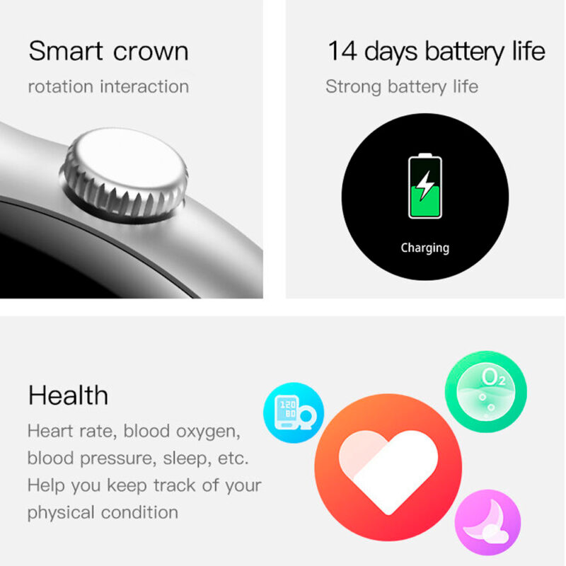 Relógio Smartwatch Bluetooth Zwear Zl66cj Prata