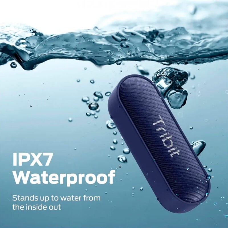 Caixa Som Bluetooth Tribit XSound Go BTS38 Portátil Azul