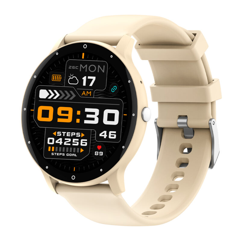 Smartwatch Zwear Zl02d Bluetooth 4.0 Tela 1.2pol Amarelo