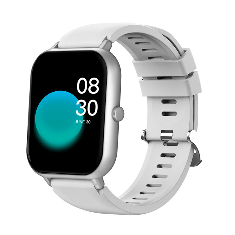 Relógio Smartwatch Bluetooth Zwear Tela 1.83 pol. Prata