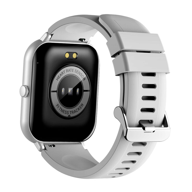 Relógio Smartwatch Bluetooth Zwear Tela 1.83 pol. Prata