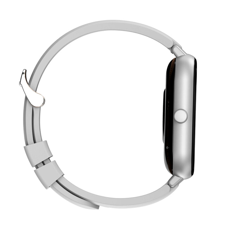 Relógio Smartwatch Bluetooth Zwear Tela 1.83 pol. Prata