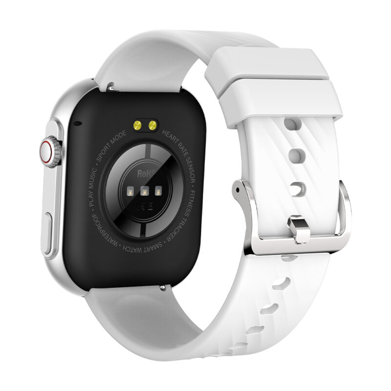 Relógio Smartwatch Bluetooth Zwear Tela 2.01 pol. Prata