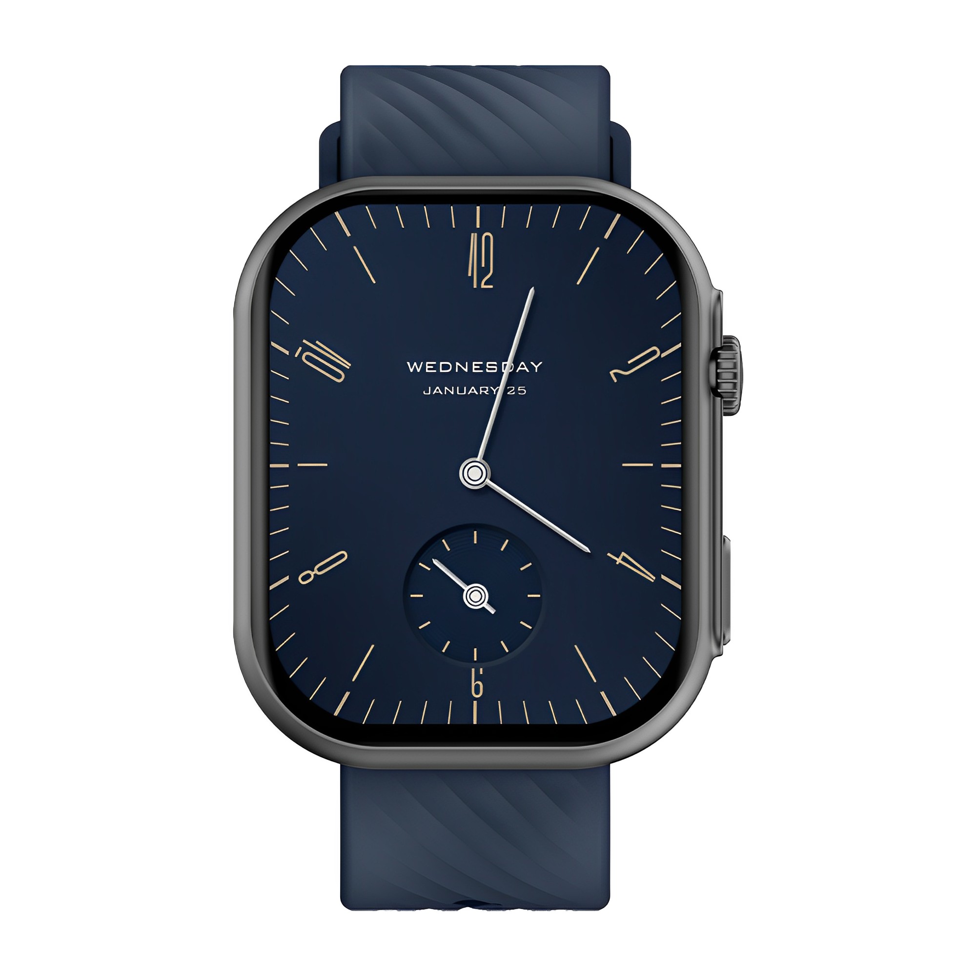 Relógio Smartwatch Bluetooth Zwear Tela 2.01 pol. Azul
