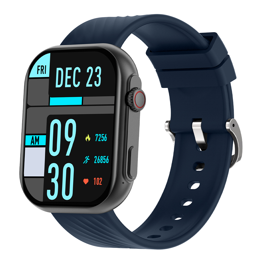 Relógio Smartwatch Bluetooth Zwear Tela 2.01 pol. Azul
