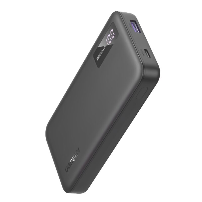 Power Bank Ugreen 10000mAh Bateria Portátil 20W Preta