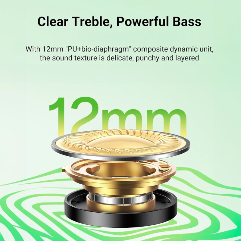 Fone de Ouvido Ugreen HiTune P3 Bluetooth 5.4 Branco