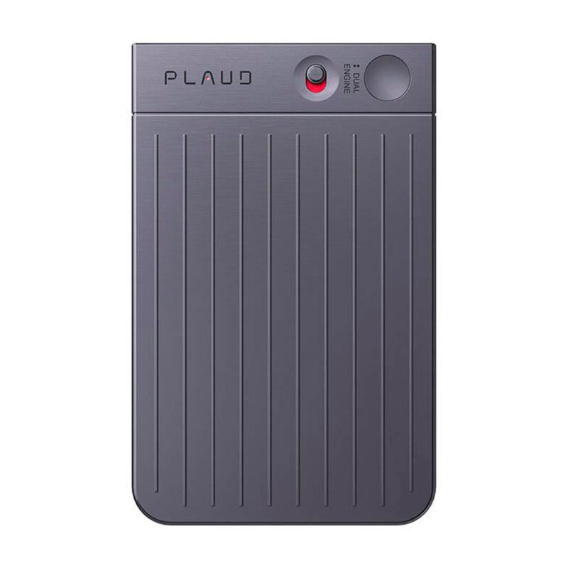 Gravador de Voz Plaud Note Portátil Preto/Cinza