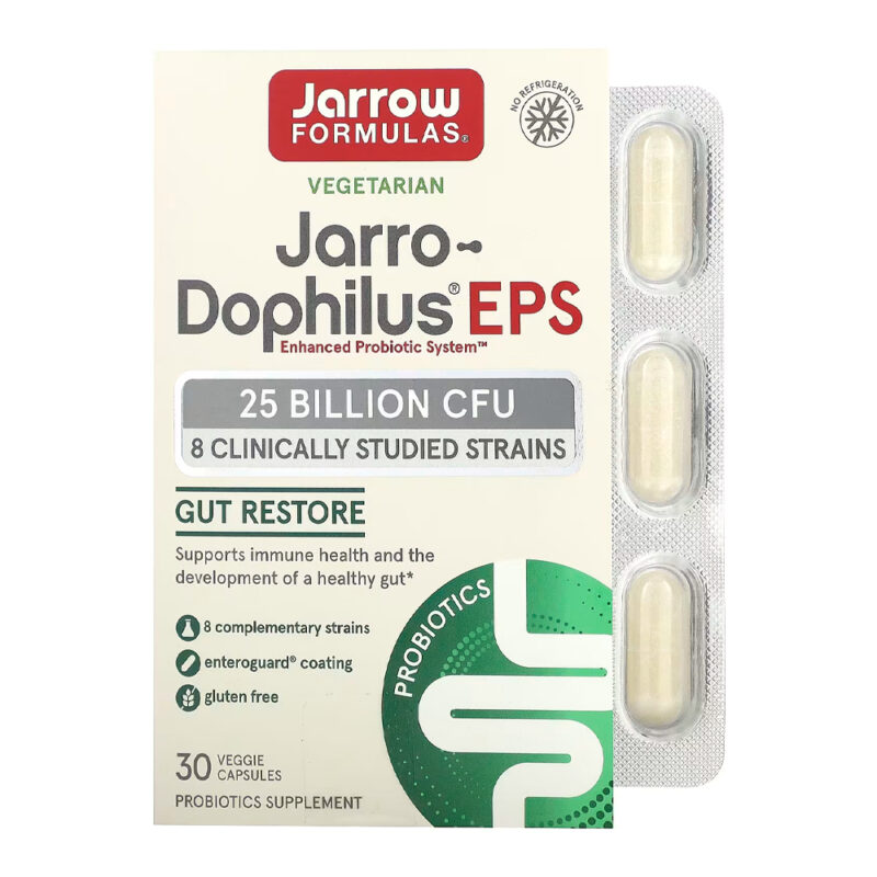 Jarro-Dophilus Eps 25Bi Jarrow 30 Cápsulas Importado