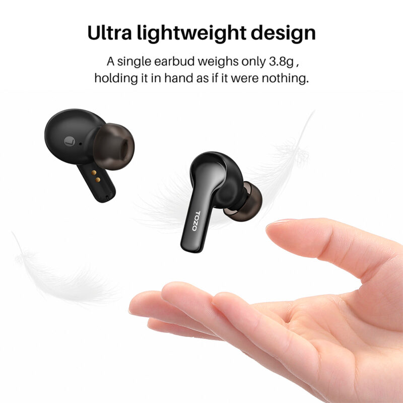 Fone de Ouvido Sem Fio Tozo Agile Dots A00E2 – Som Imersivo e Controle Touch