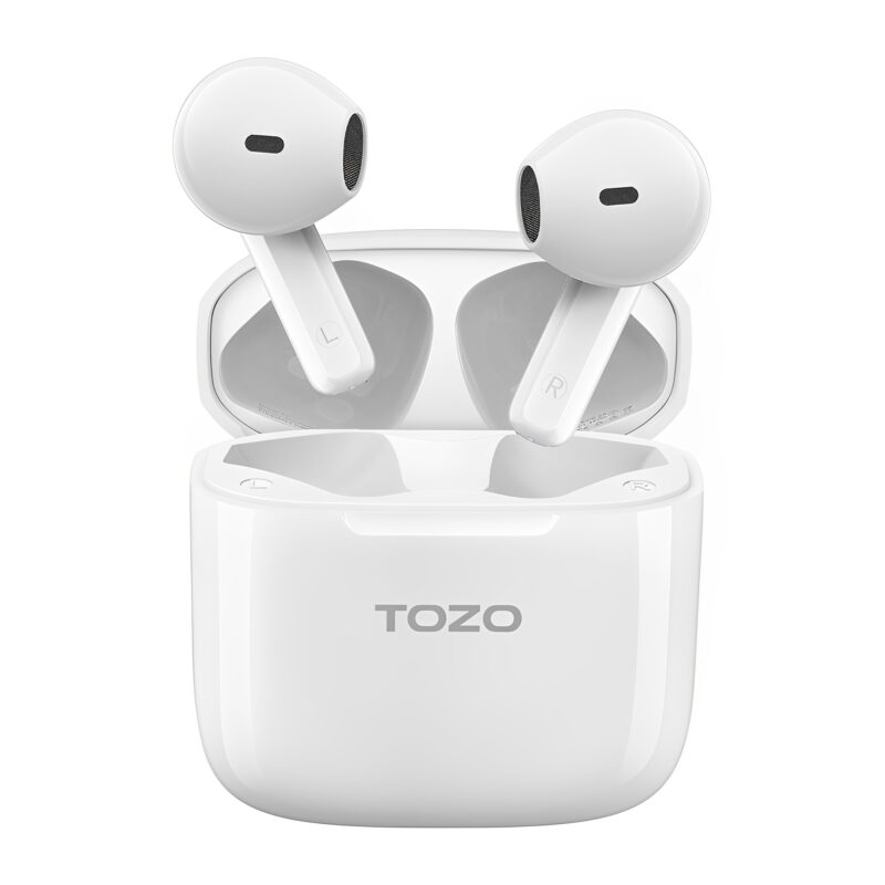 Fone de Ouvido Sem Fio Tozo A3 Bluetooth 5.3 Branco