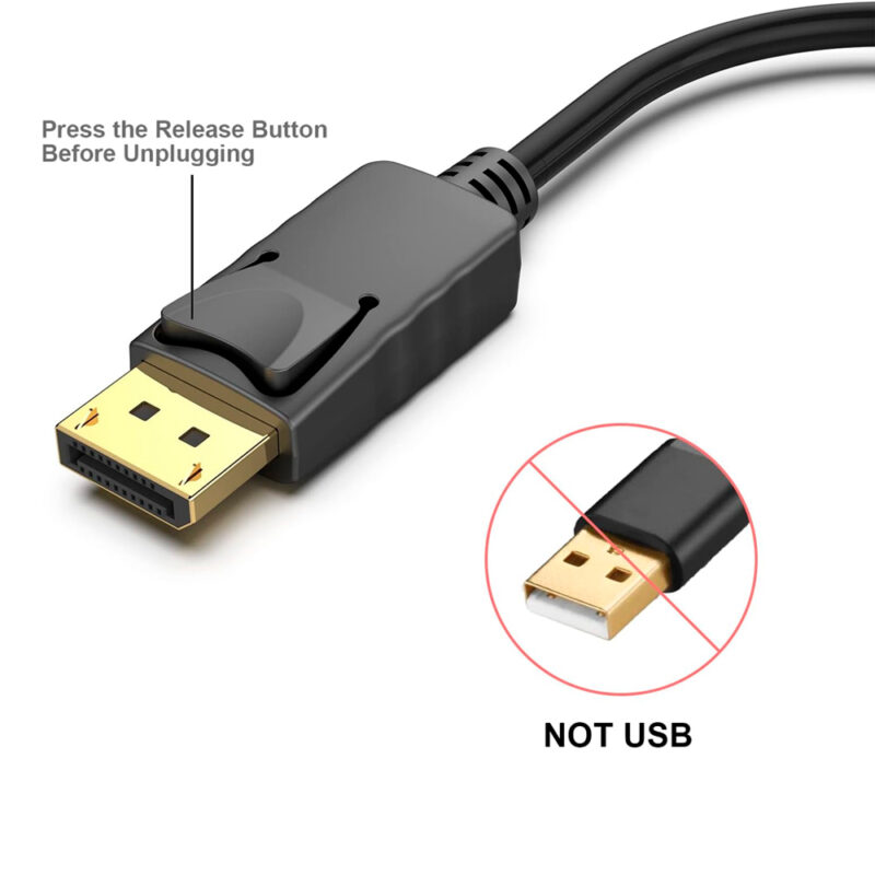 Adaptador Benfei DisplayPort para HDMI – Suporte 4K