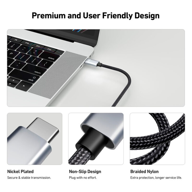 Cabo BENFEI USB-C para HDMI Aprox.1,83m 4K a 60Hz