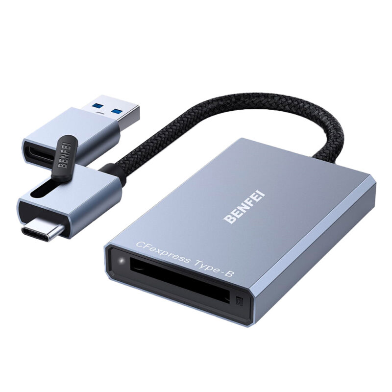 Benfei Adaptador USB-A/USB-C para Cartão CFexpress Tipo B