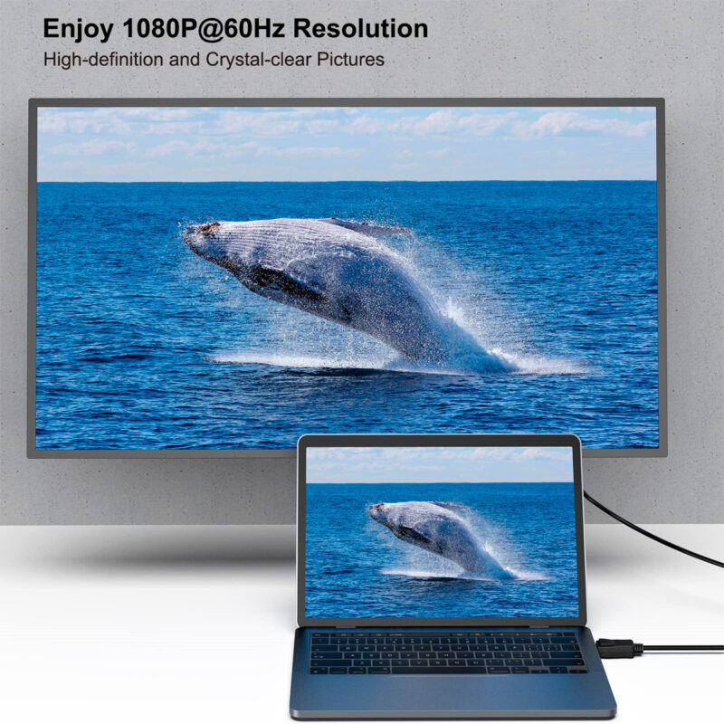 Cabo DisplayPort para DVI Benfei 1,8 Metros Preto