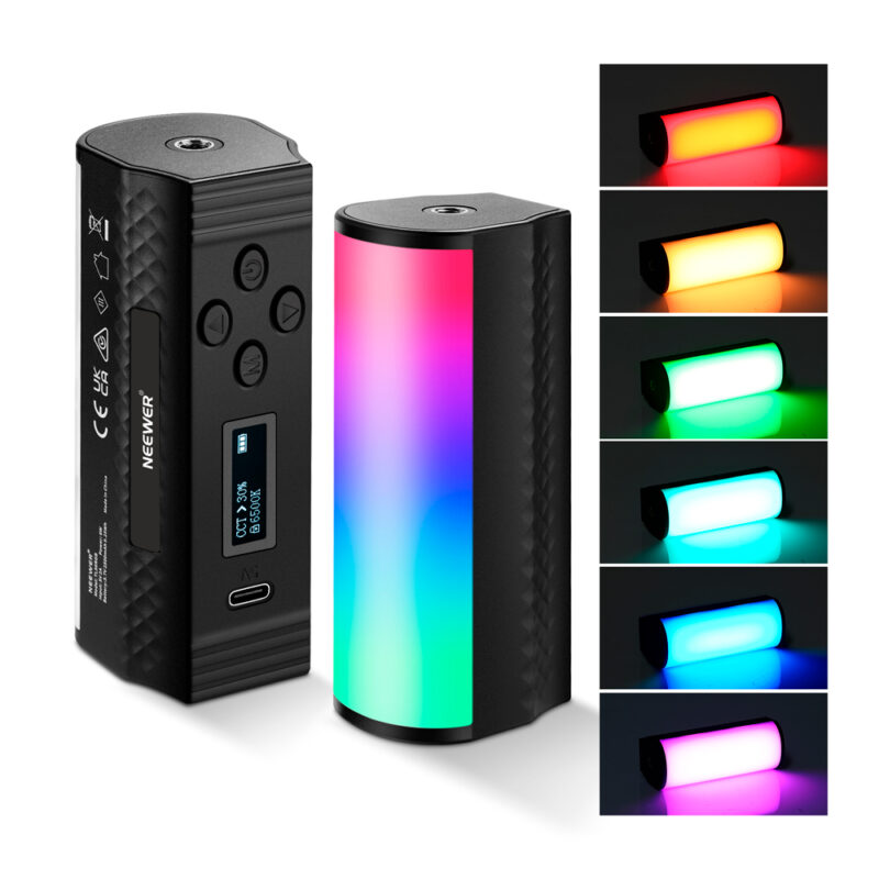 Mini Bastão de Luz Rgb Neewer TL96 Magnético Portátil