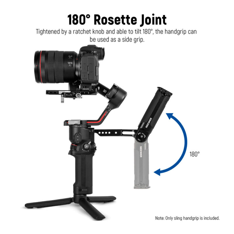 Alça Mão Ajustável Neewer p/Gimbal Estabilizador Preto