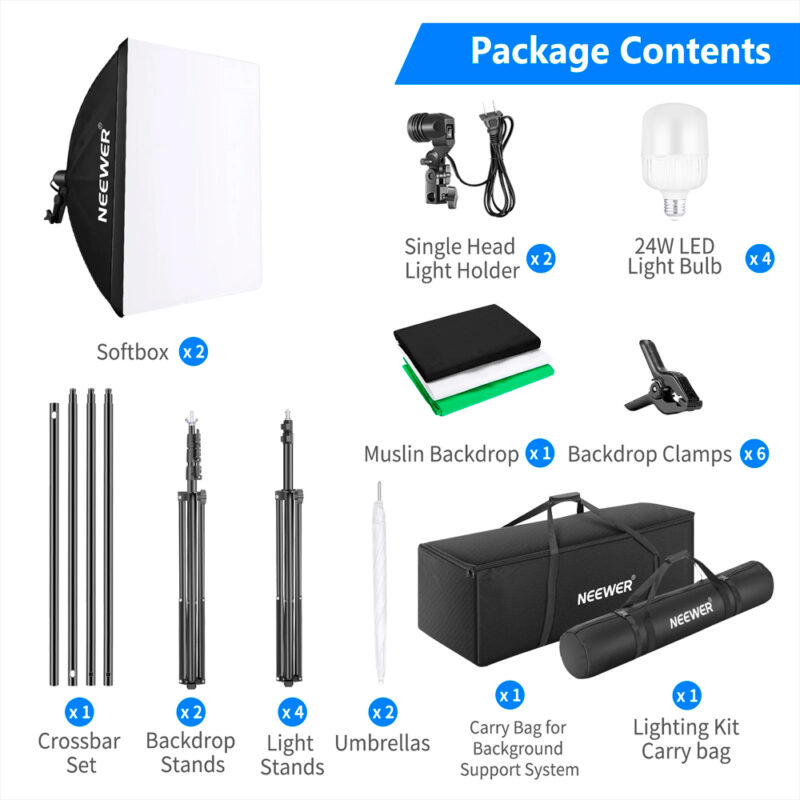 Kit Iluminação de Fundo LED 24W