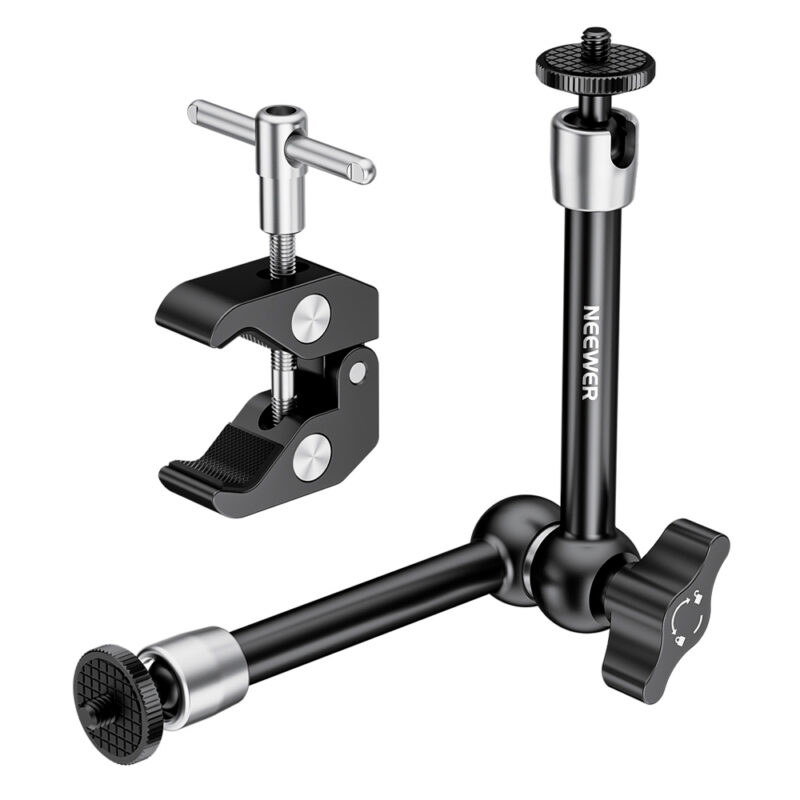 Braço Articulado Neewer 25cm com Super Braçadeira Preto