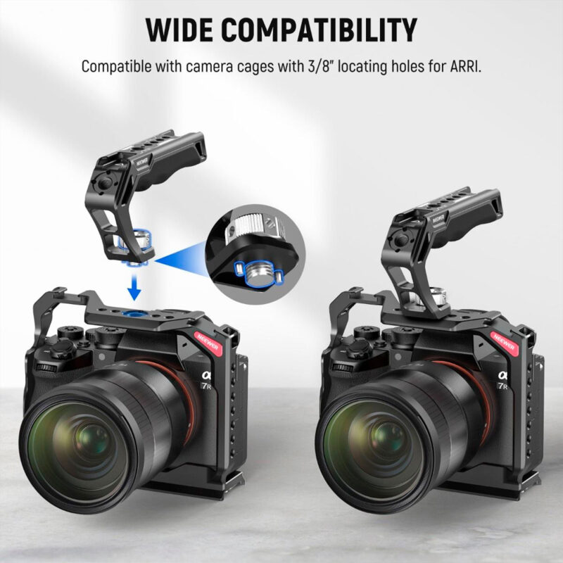 Alça Superior Câmera Neewe Pinos Local. Arri 3/8" Preto