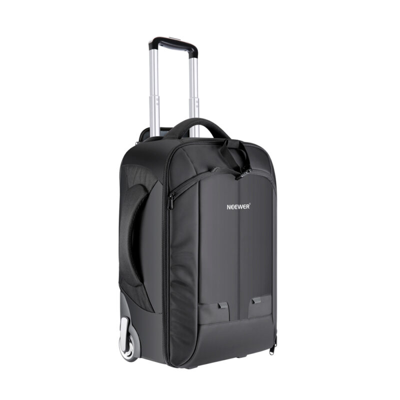 Mochila com Rodas Conversível Neewer para Câmeras Preto