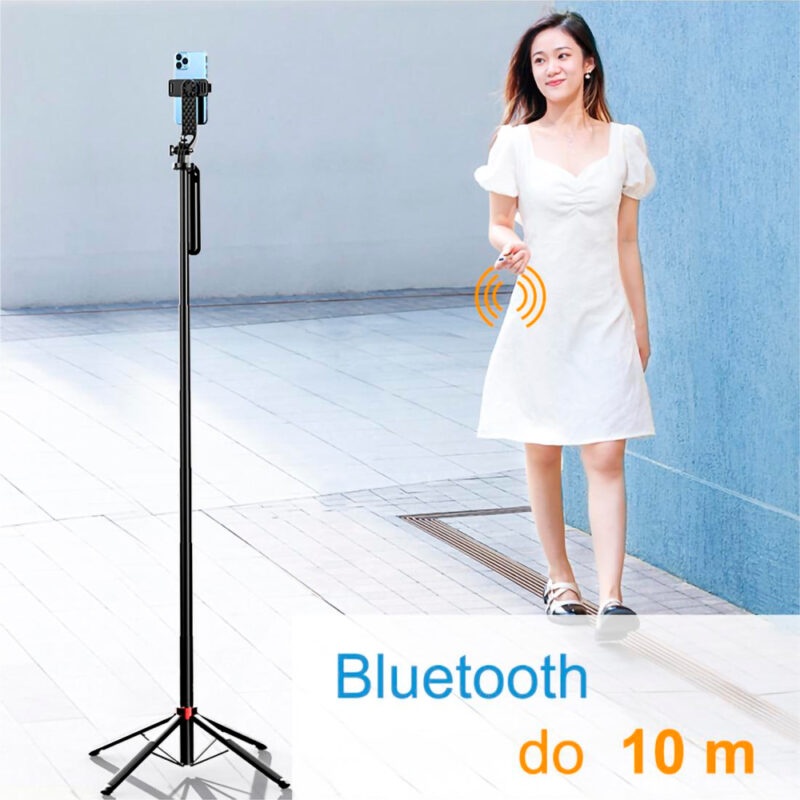 Punho Bastão Selfie e Tripé Ulanzi 3 em 1 com Controle Bluetooth p/Câmera