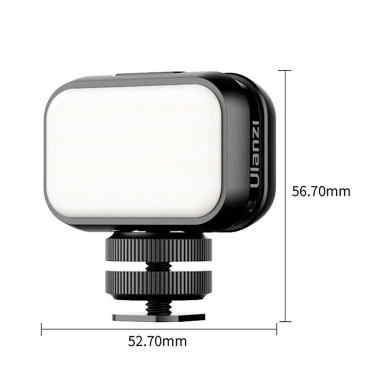 Mini Luz Led Ulanzi VL28 p/ Vídeo e Foto, 28 LEDs 6500K