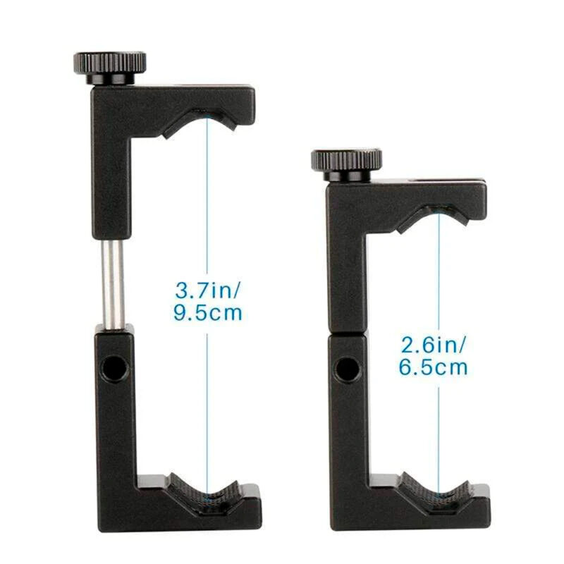 Suporte de Tripé Ulanzi ST-02S p/ Smartphone, Construção em Metal