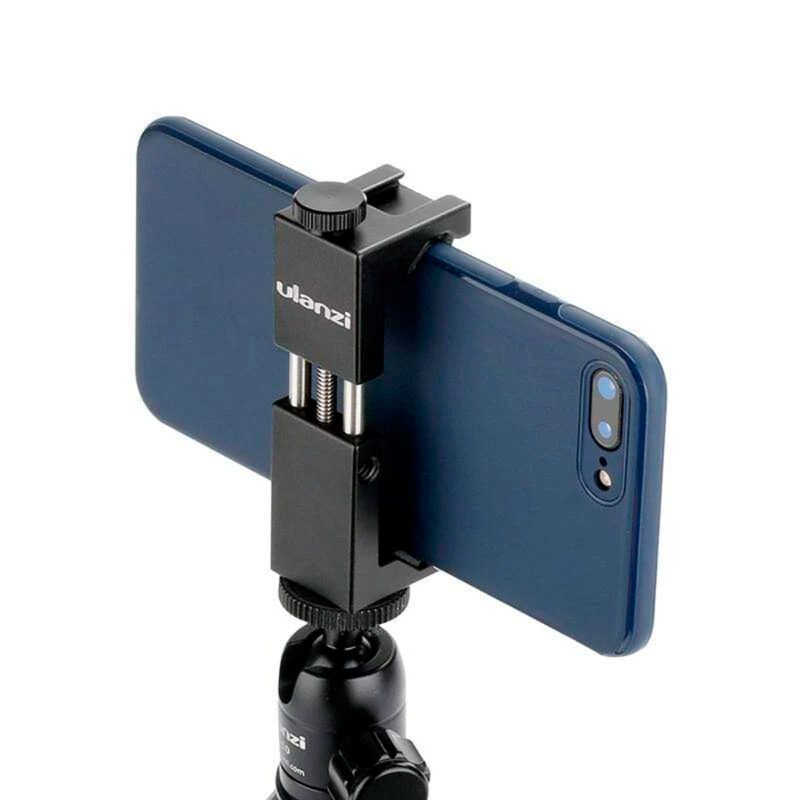 Suporte de Tripé Ulanzi ST-02S p/ Smartphone, Construção em Metal