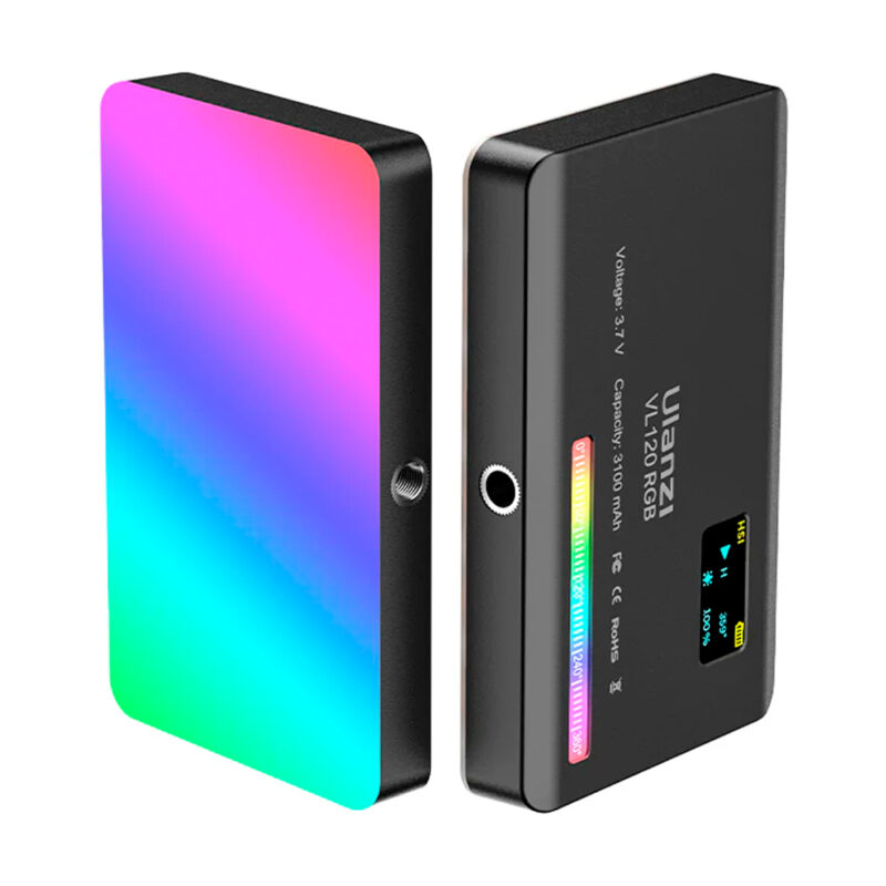 Luz de Vídeo LED Ulanzi VL120 RGB Preto