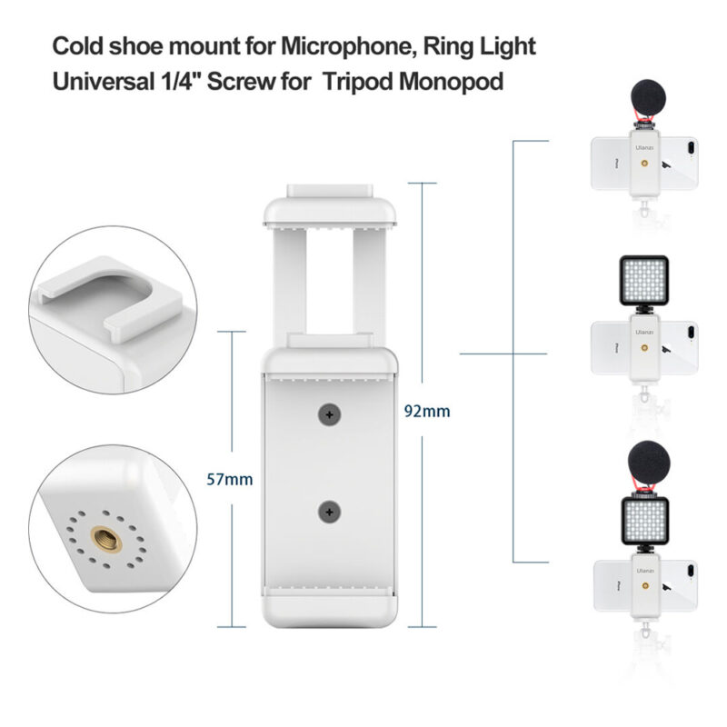 Suporte de Tripé para Celular Ulanzi Branco