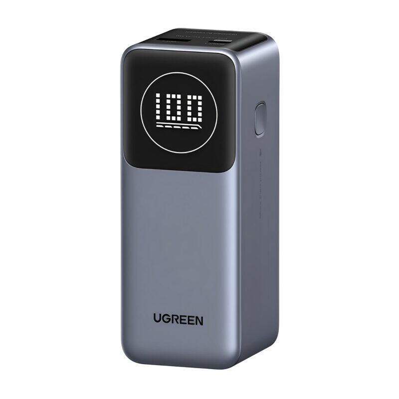 Power Bank Ugreen 12000mAh 100W – Bateria Portátil de Carregamento Rápido