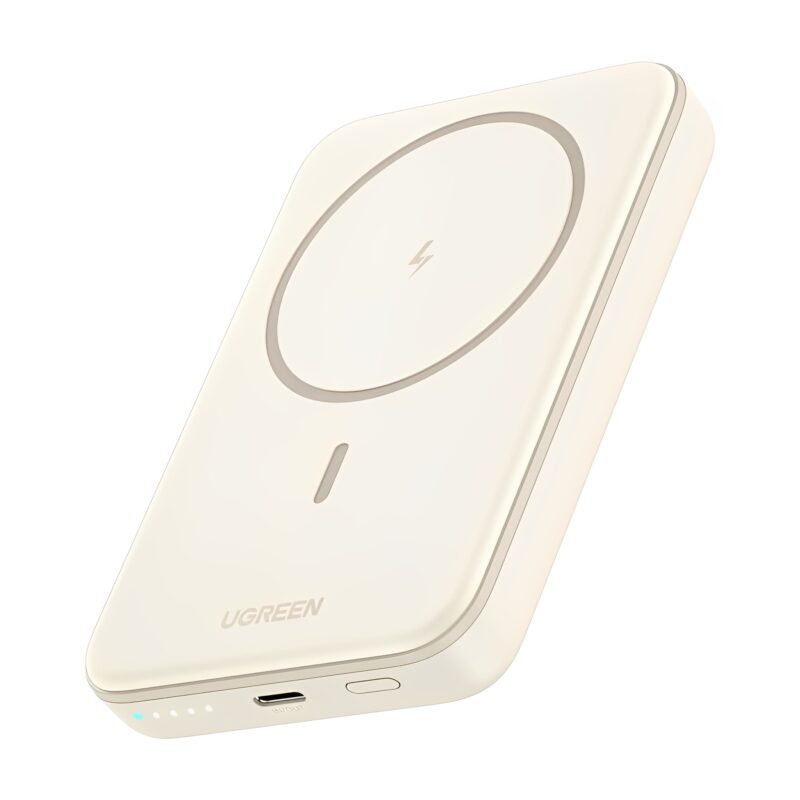 Power Bank Magnética Ugreen 10000mAh – Bateria Portátil com Carregamento Rápido