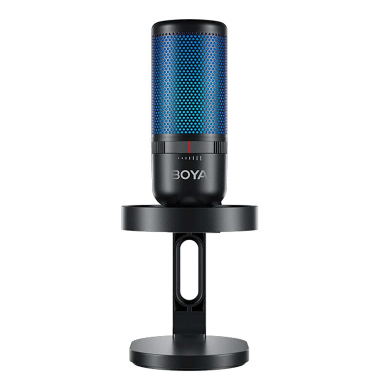 Microfone Condensador Boya USB By-K3-02 USB-C Preto