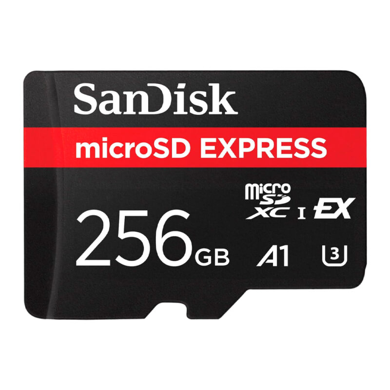 Cartão de Memória SanDisk 256GB microSD Express